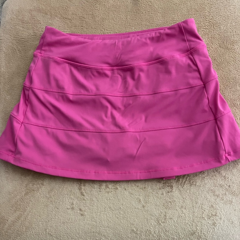 Bundle of three Vibrant Pink, Blue, and Black Layered Tennis skorts-never worn - Picture 2 of 6